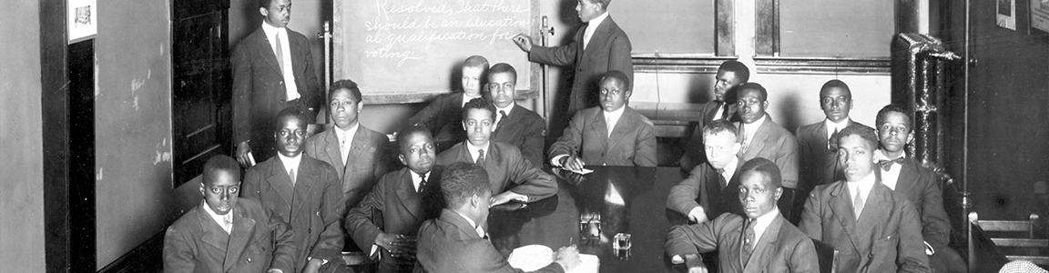 The Douglass Debating Club, Louisville Western Branch Library