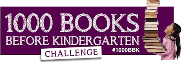 1000 books before Kindergarten