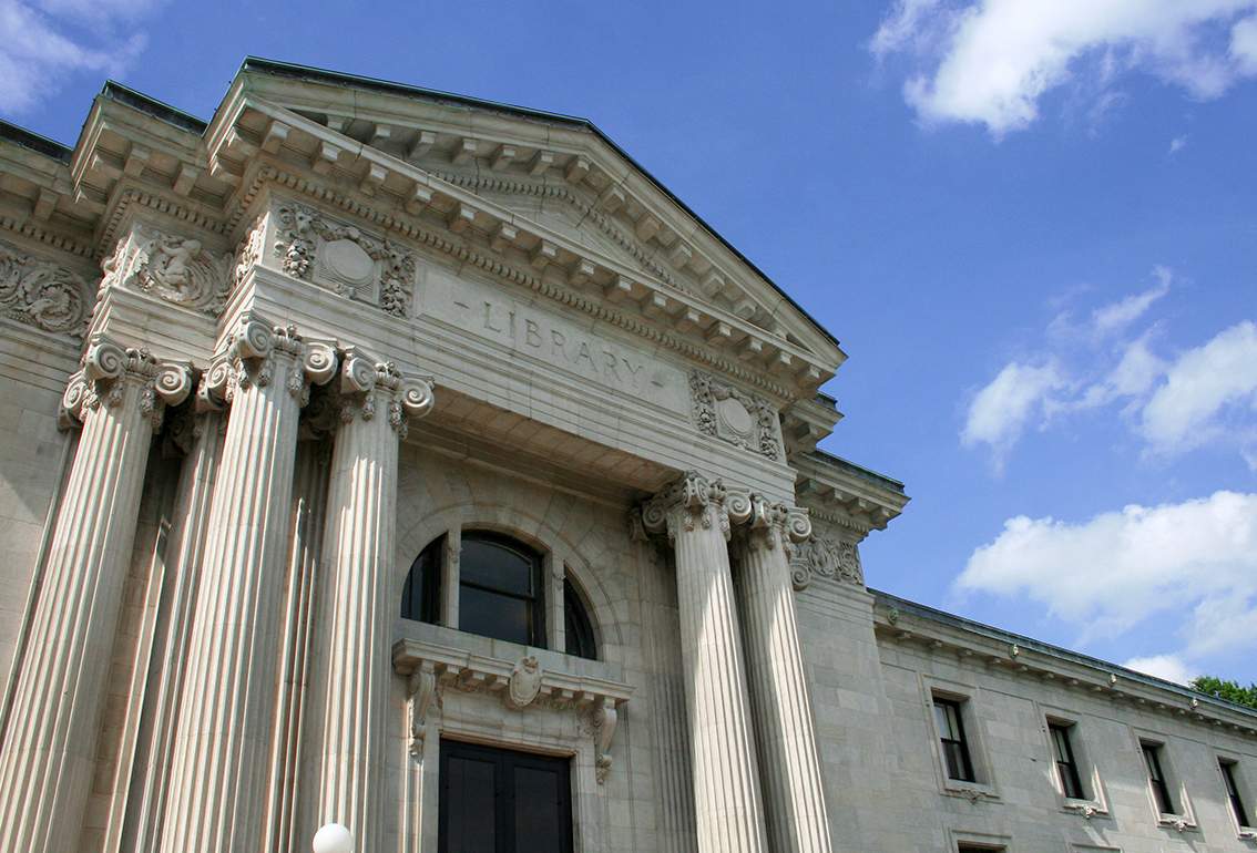 Main library exterior