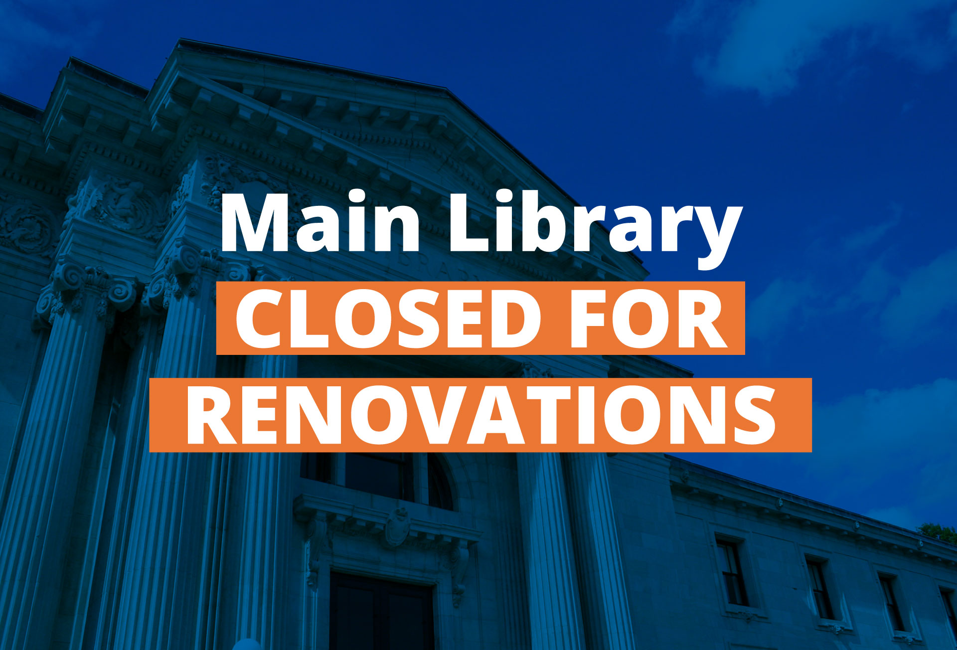 Main Library&#039;s York street entrance