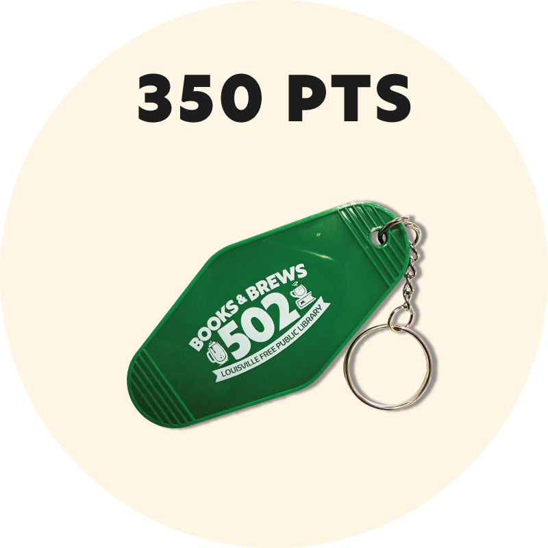 Hotel key tag for 350 points