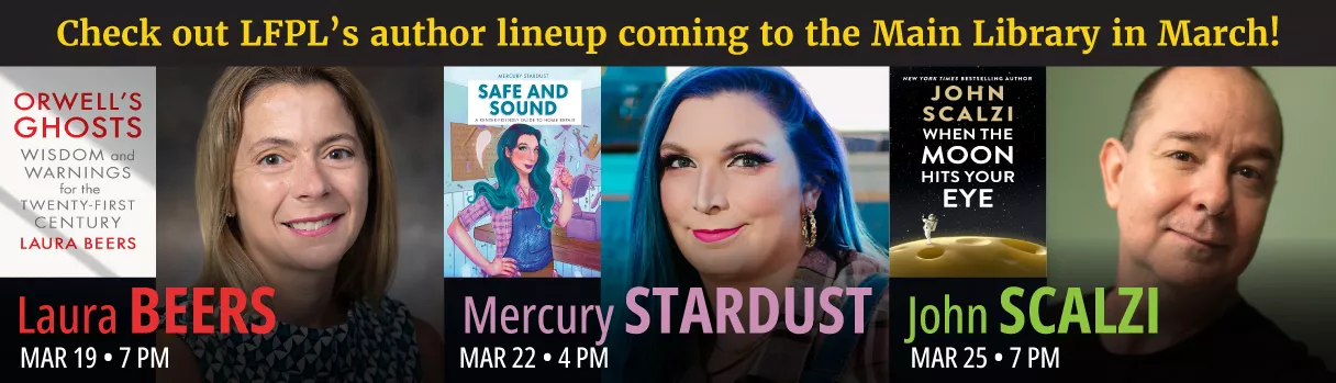 Laura Beers, Mercury Stardust and John Scalzi