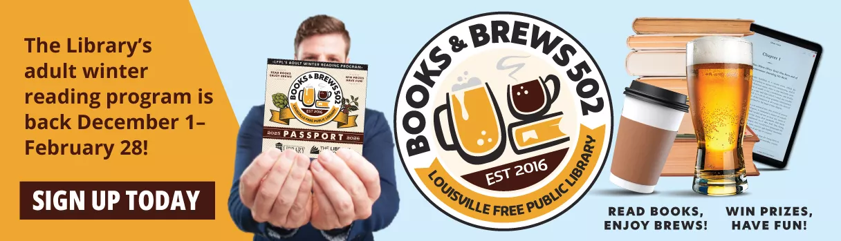 Books and Brews 502 Adult Winter Reading Progam