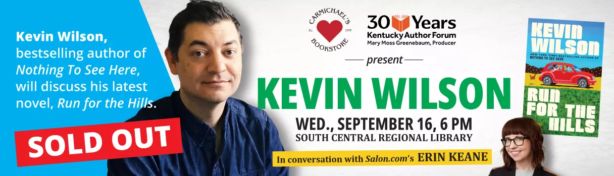 Kevin Wilson and Erin Keane SOLD OUT
